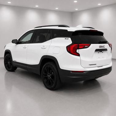 Summit White 2019 GMC Terrain SLT
