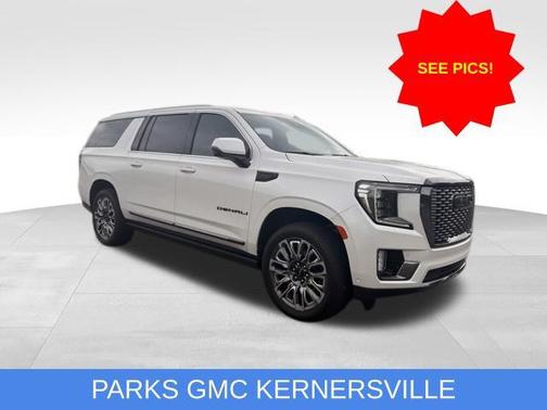 White Frost Tricoat 2024 GMC Yukon XL Denali Ultimate