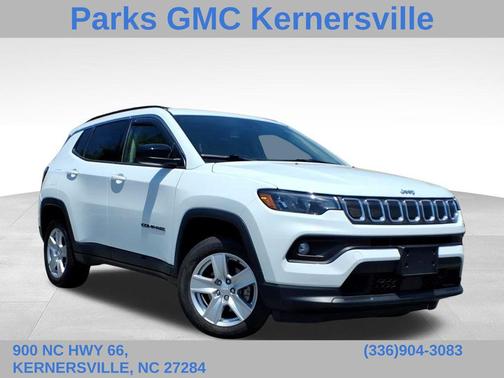 Bright White Clearcoat 2022 Jeep Compass Latitude