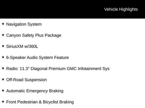 2026 GMC Canyon Elevation