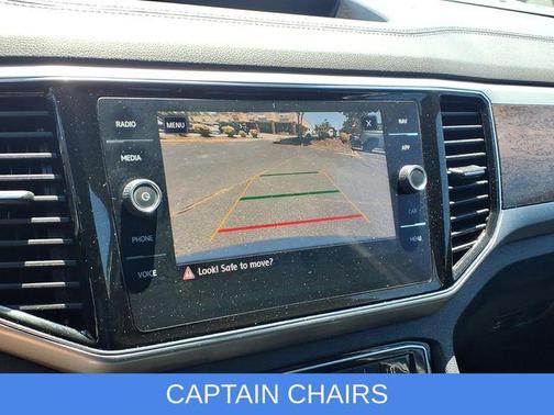 Pure White 2019 Volkswagen Atlas 3.6L SEL Premium