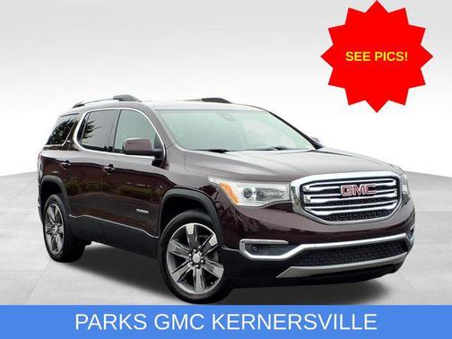 Black Cherry Metallic 2018 GMC Acadia SLT-2