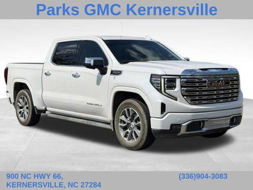 White Frost Tricoat 2023 GMC Sierra 1500 Denali