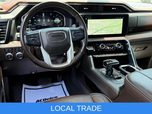 White Frost Tricoat 2023 GMC Sierra 1500 Denali