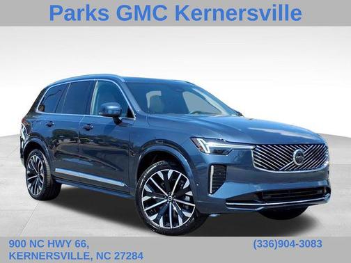 Denim Blue Metallic 2026 Volvo XC90 Plus, B5 AWD Gas (mild hybrid), Gasoline, Bright, 7 Seats