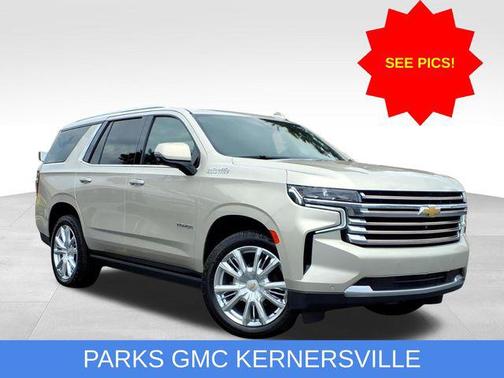 Empire Beige Metallic 2021 Chevrolet Tahoe 4WD High Country