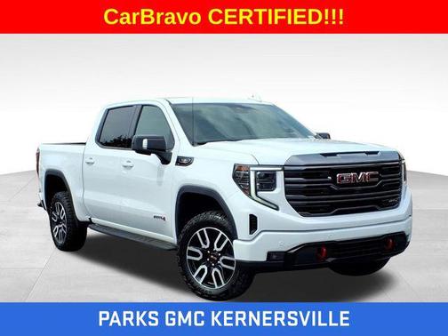 Summit White 2024 GMC Sierra 1500 AT4