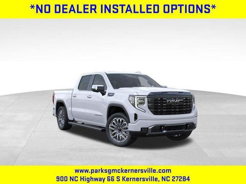 Glacier White Tricoat 2026 GMC Sierra 1500 Denali Ultimate
