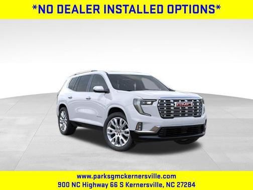 White 2026 GMC Acadia Denali