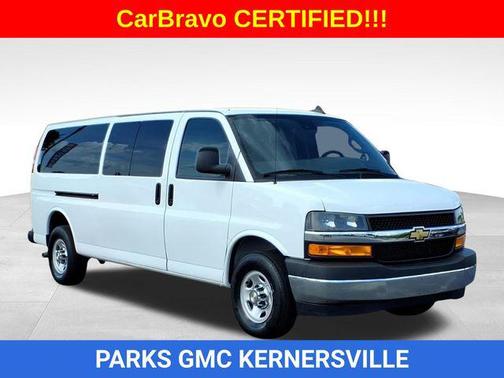 Summit White 2024 Chevrolet Express 3500 RWD 3500 Extended Wheelbase LT