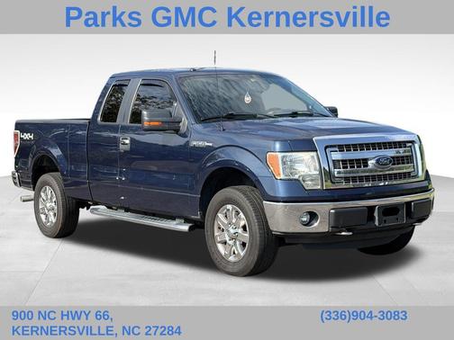 Blue 2013 Ford F-150 XLT