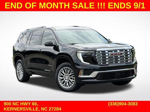 Ebony Twilight Metallic 2026 GMC Acadia Denali