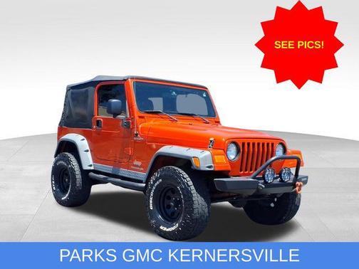 Impact Orange 2005 Jeep Wrangler Sport