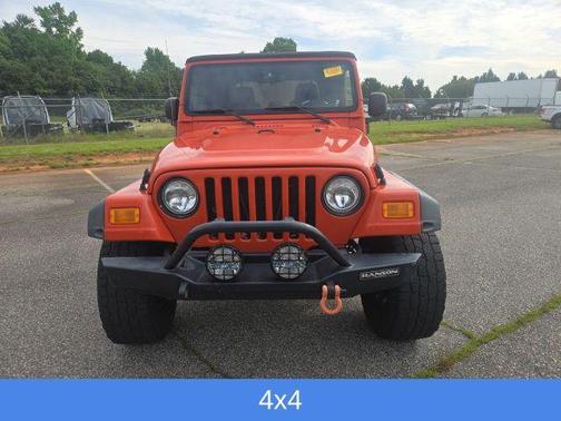 Impact Orange 2005 Jeep Wrangler Sport