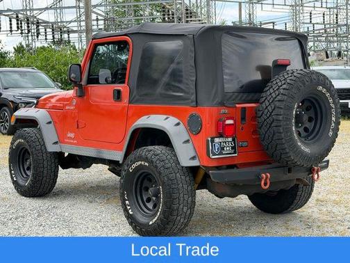 Impact Orange 2005 Jeep Wrangler Sport