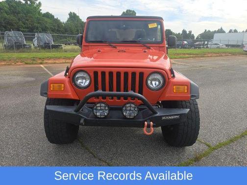 Impact Orange 2005 Jeep Wrangler Sport