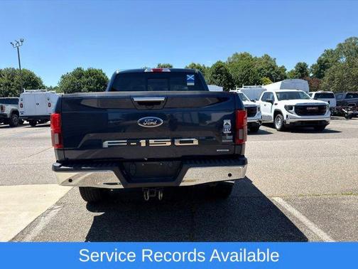 Blue 2019 Ford F-150 Lariat