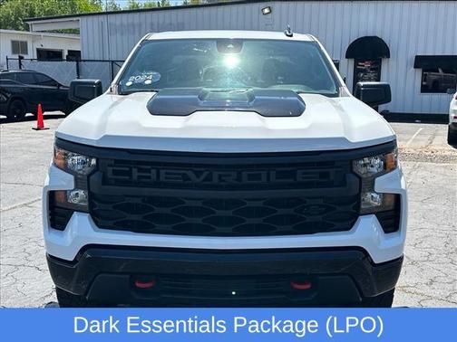 Summit White 2024 Chevrolet Silverado 1500 Custom Trail Boss