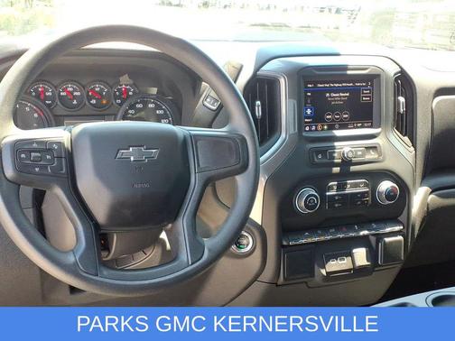 Summit White 2024 Chevrolet Silverado 1500 Custom Trail Boss