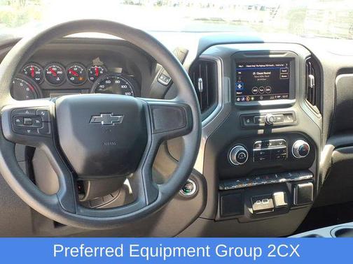 Summit White 2024 Chevrolet Silverado 1500 Custom Trail Boss