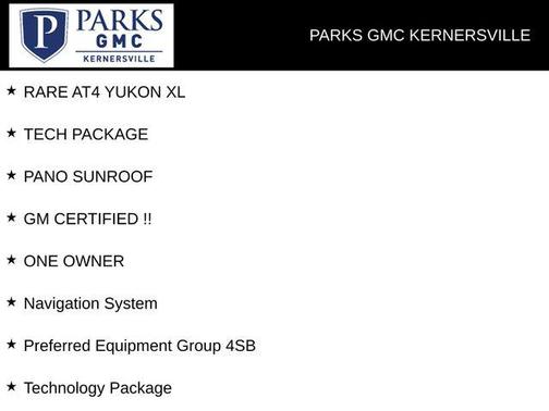 2023 GMC Yukon XL 4WD AT4