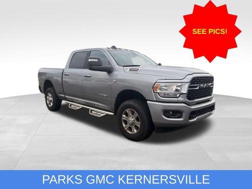 Billet Silver Metallic Clearcoat 2024 RAM 2500 Big Horn Crew Cab 4x4 6'4' Box
