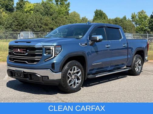 Downpour Metallic 2024 GMC Sierra 1500 SLT