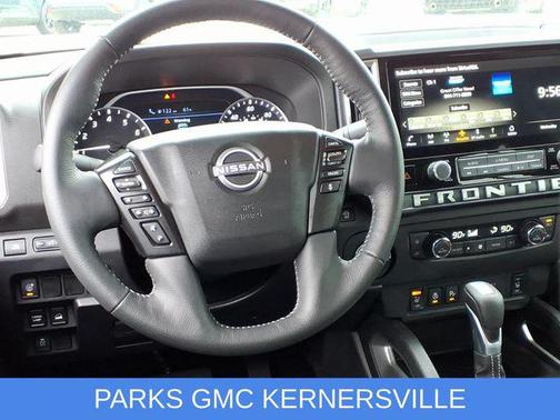Glacier White 2025 Nissan Frontier SV