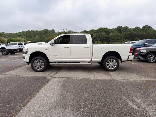 Pearl White 2024 RAM 3500 Laramie Crew Cab 4x4 6'4' Box