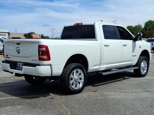 Pearl White 2024 RAM 3500 Laramie Crew Cab 4x4 6'4' Box