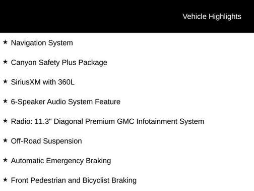 2026 GMC Canyon Elevation