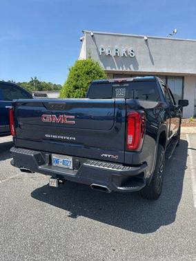 Pacific Blue Metallic 2020 GMC Sierra 1500 AT4