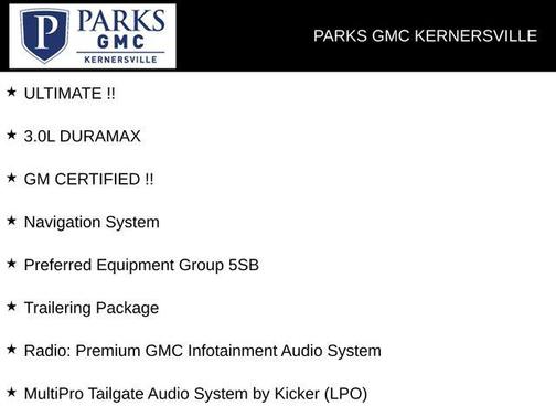 2025 GMC Sierra 1500 Denali Ultimate