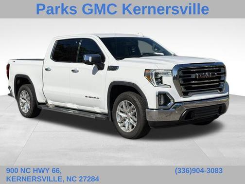 Summit White 2021 GMC Sierra 1500 SLT