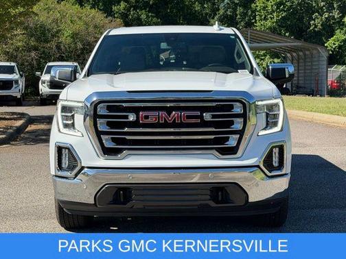 Summit White 2021 GMC Sierra 1500 SLT