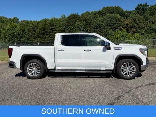 Summit White 2021 GMC Sierra 1500 SLT