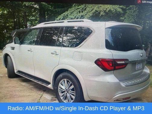 Liquid Platinum 2020 INFINITI QX80 Luxe