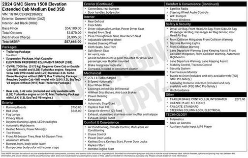 2024 GMC Sierra 1500 Elevation