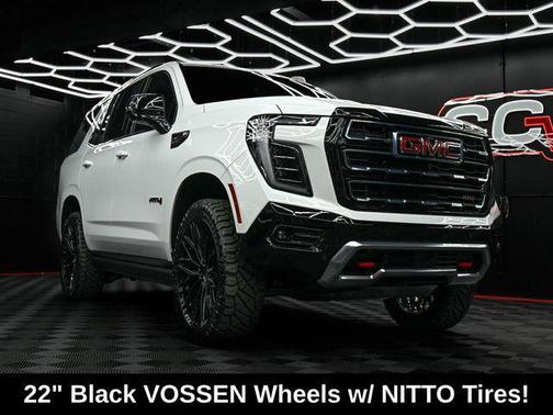 Summit White 2026 GMC Yukon 4WD AT4
