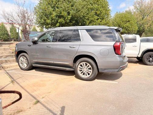 Satin Steel Metallic 2021 GMC Yukon SLT