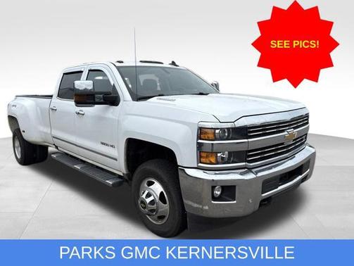 Summit White 2016 Chevrolet Silverado 3500 LTZ