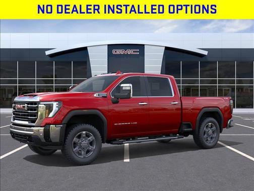 Volcanic Red 2026 GMC Sierra 2500 SLT