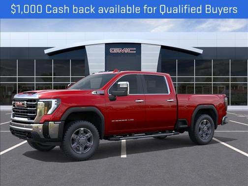 Volcanic Red Tintcoat 2026 GMC Sierra 2500 SLT