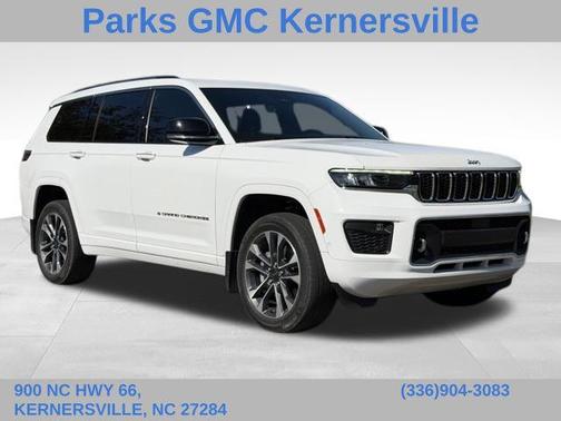 Bright White Clearcoat 2023 Jeep Grand Cherokee L Overland