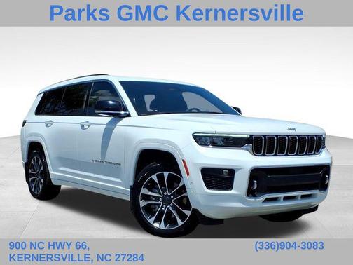 Bright White Clearcoat 2023 Jeep Grand Cherokee L Overland