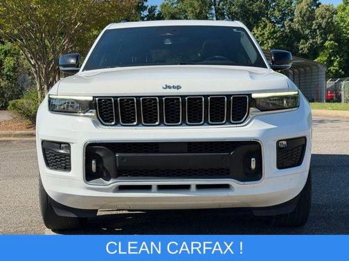 Bright White Clearcoat 2023 Jeep Grand Cherokee L Overland