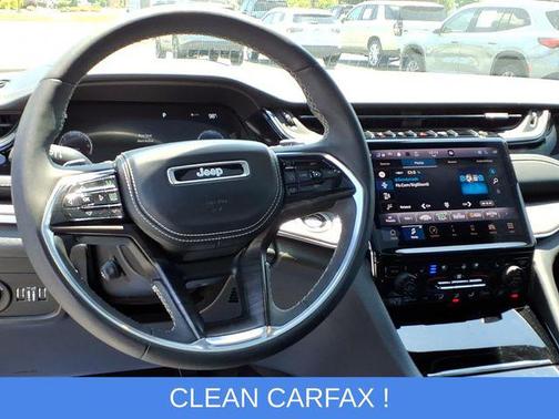 Bright White Clearcoat 2023 Jeep Grand Cherokee L Overland