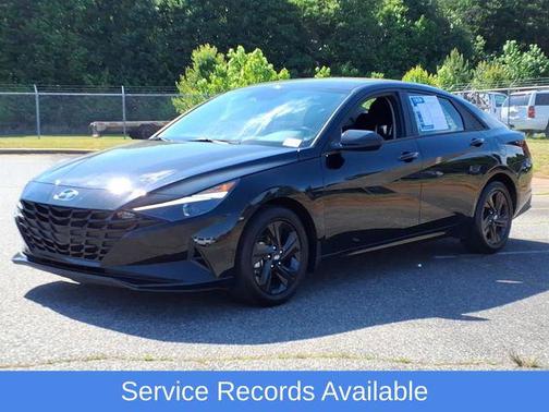 Phantom Black 2022 Hyundai ELANTRA SEL