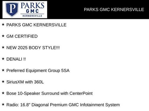 2025 GMC Yukon Denali