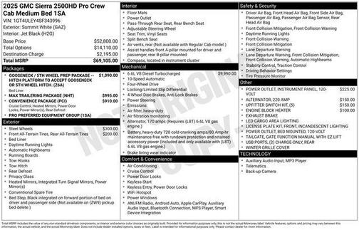 2025 GMC Sierra 2500 Pro